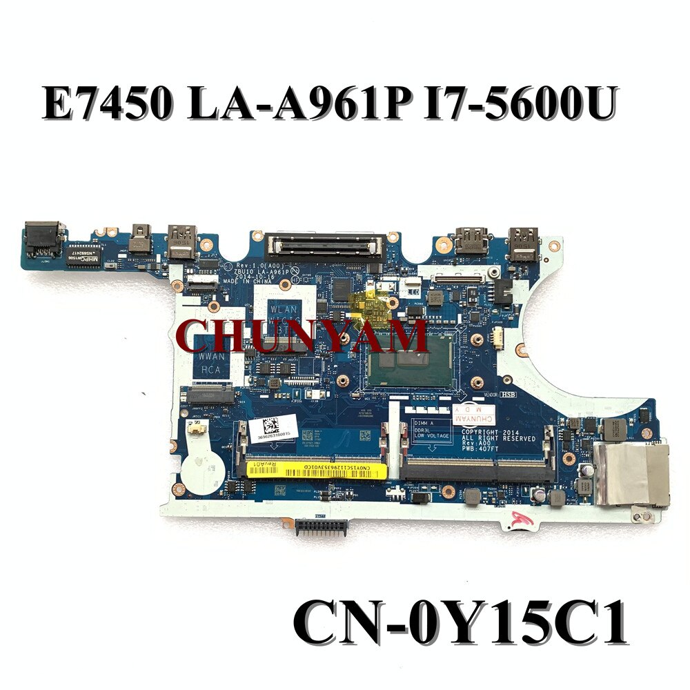 ZBU10 LA-A961P  ƼƩ E7450 7450 Ʈ  C..